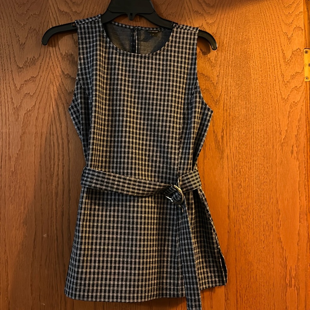 2/$20 Ann Taylor Belted Tunic Sz S